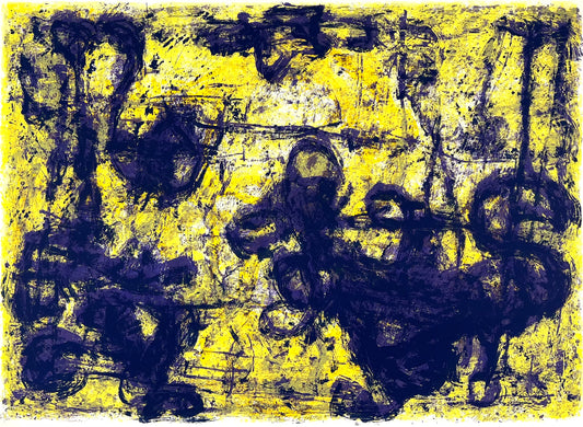 Alsterlind, Mark, Ohne Titel 2, 50 x 70cm, 11/18, Siebdruck, 1996