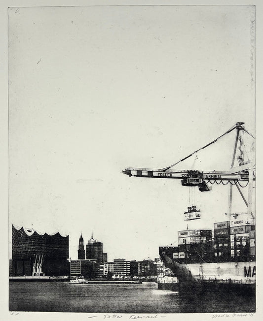 Dietrich, Nadine, Toller Terminal, 34,2 x 27,5cm, e.a., Photopolymer Etching