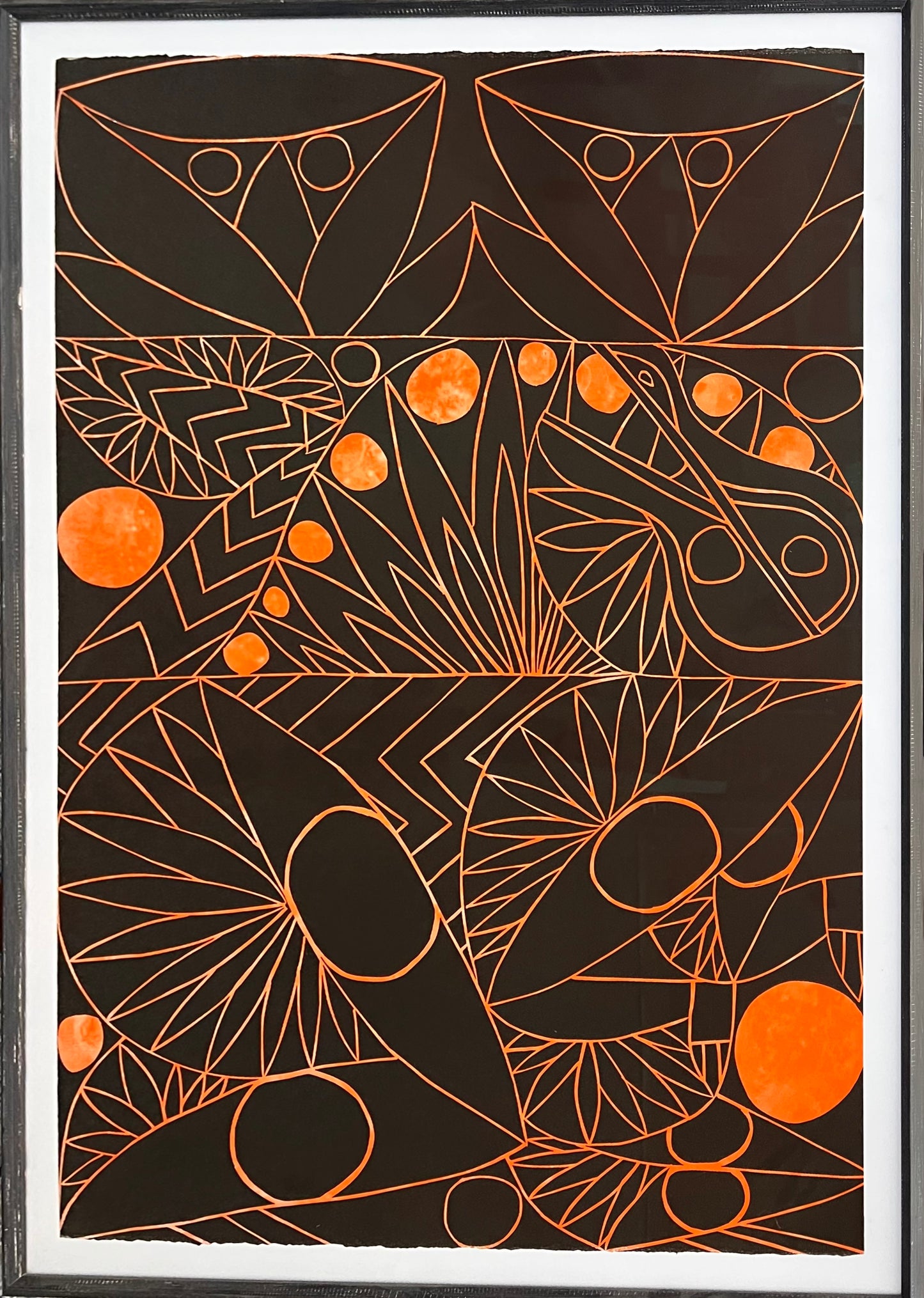Tovborg, Alexander, No Title 6, 100 x 68cm, 22/50, Linolschnitt