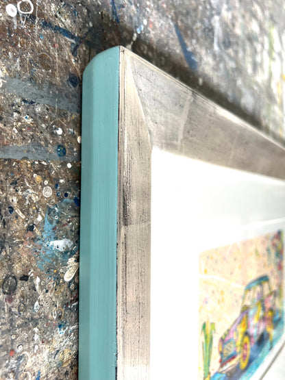 Grimm, Max, Trabant, 16 x 28cm, 16/80, Siebdruck, 2024