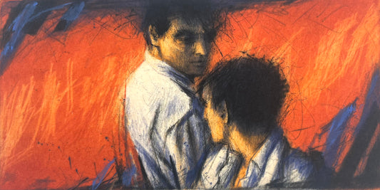 Wever, Peter, Umgucker, Ricam, 12,8 x 25,6cm, e.a., Radierung