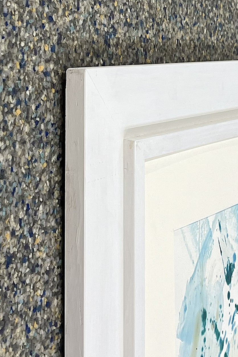 Rieger, Klaus Ulfert, Unterwasserwelt, 75 x 104cm, Enkaustik