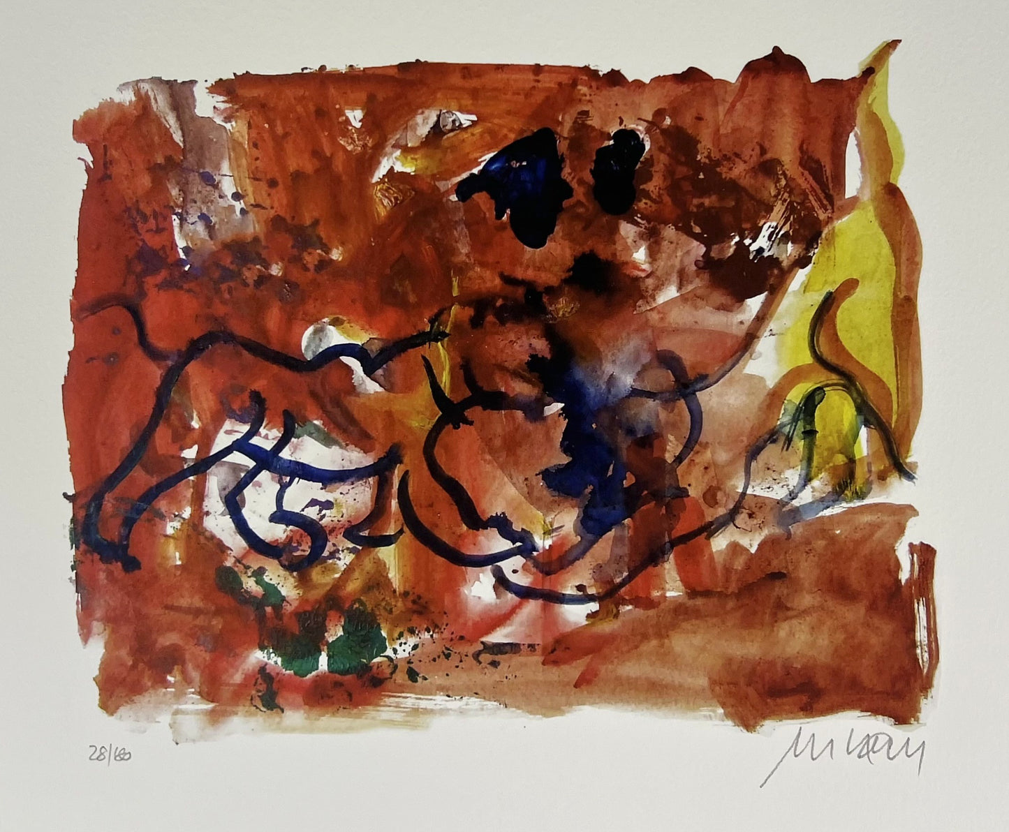 Mueller-Stahl, Armin, Verspielt, 23 x 30cm, 28/180, Giclée-Print