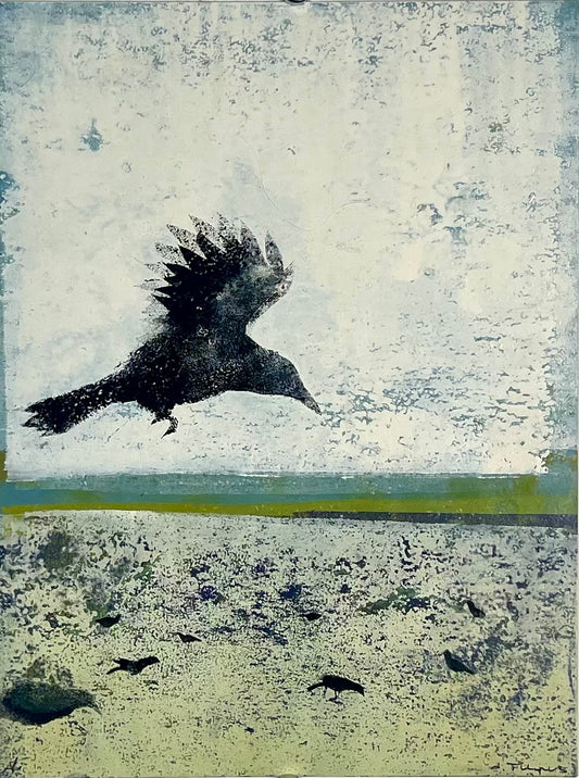 Nesterova & Tchepets, Vögel, 28 x 21cm, Mischtechnik