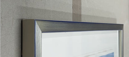 Entrich, Stephanie, Vor der Fähre/Schilf II, 30 x 40cm, Aquarell