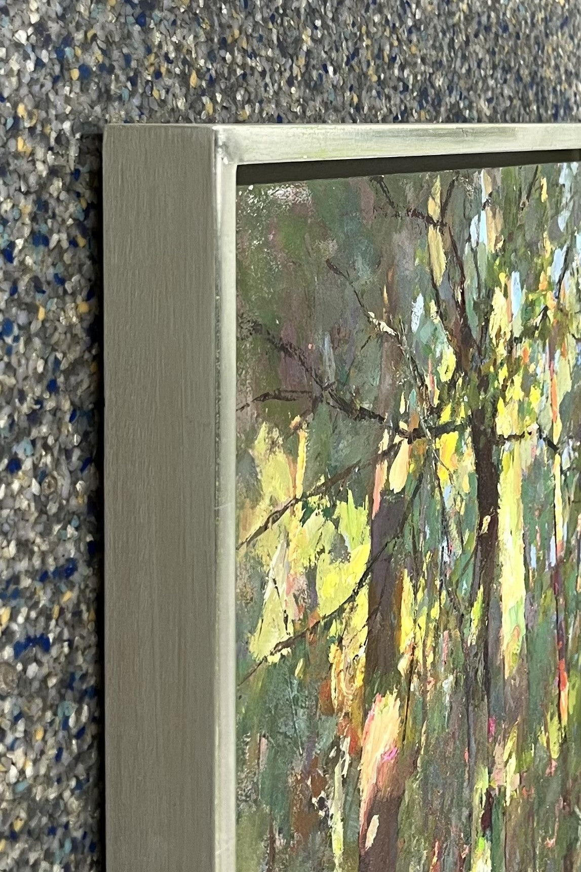 Wirtz, Björn, Waldgewebe, 40 x 30cm, Ölgemälde
