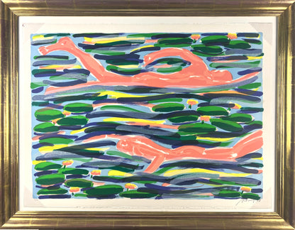 Salomé, Waterlilypond I, 56 x 76cm, 113/120, Lithografie