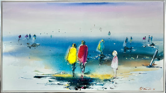 Kaminski, Paul, Watt, 100 x 180cm, Öl auf Leinwand