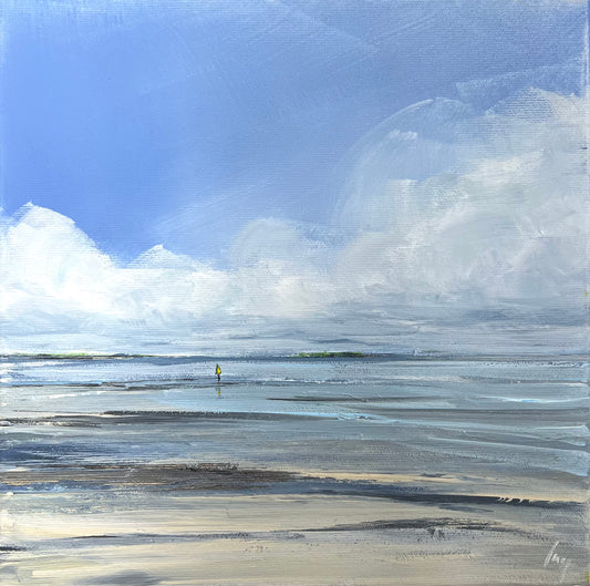 Ramm, Ines, Watt'n Blick, 30 x 30cm, Acrylgemälde