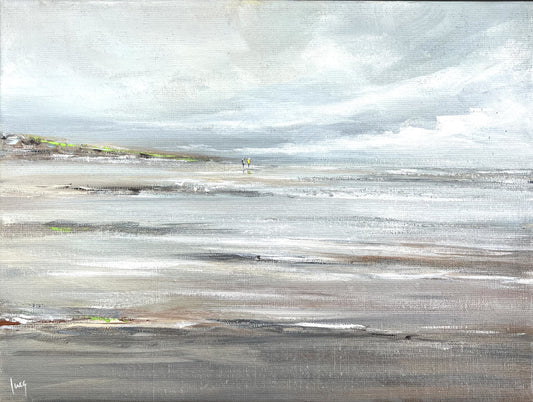 Ramm, Ines, Watt'n Tag, 30 x 40cm, Acrylgemälde