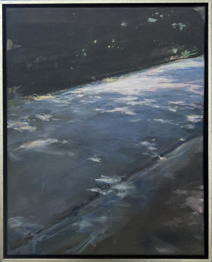 Weiner, Corinna, Licht und Schatten auf dem Weg zum Meer, Öl auf Leinwand, 50 x 40 cm