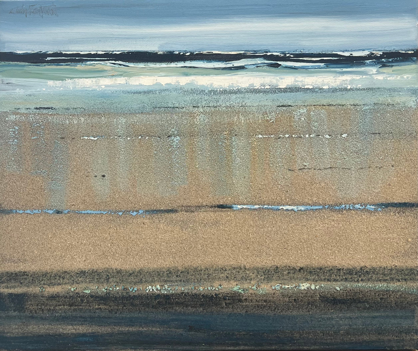 Tegtmeier, Claus, Weite XII, 50 x 60cm, Ölgemälde