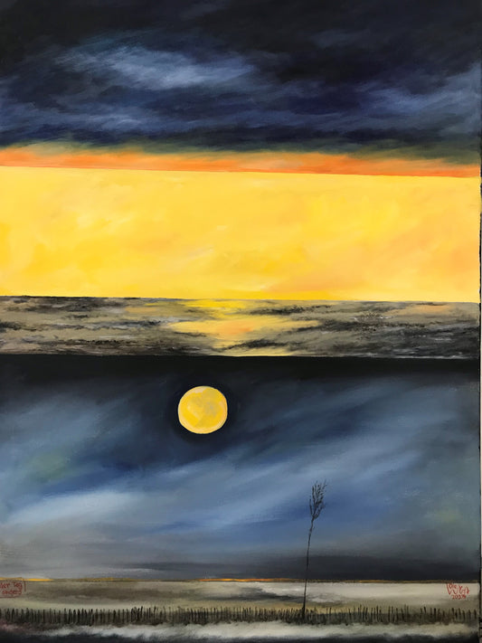 West, Ole, Jeder Tag ist anders, 70 x 50cm, Öl auf Leinwand