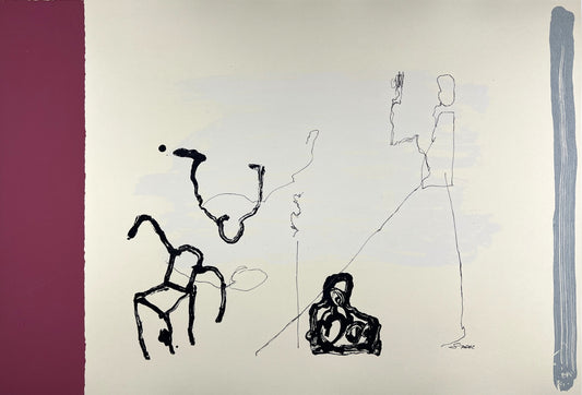 Schult, Frank, Wilhelm, 54 x 78cm, 6/20, Siebdruck, 2002