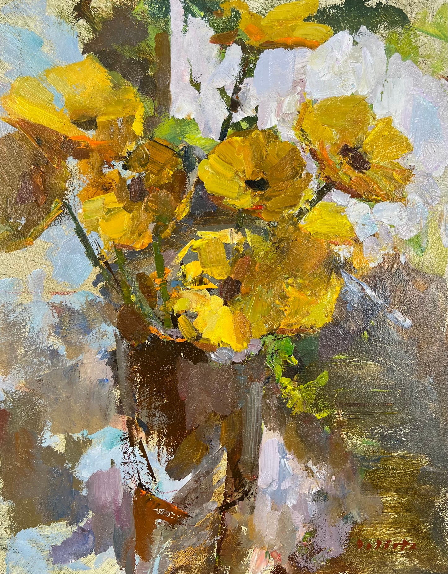 Wirtz, Björn, Lichtumspült, 30 x 24cm, Ölgemälde