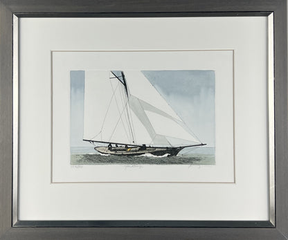 Kaczmarek, Frank, Yachting, 15 x 23cm, 104/300, Farbradierung
