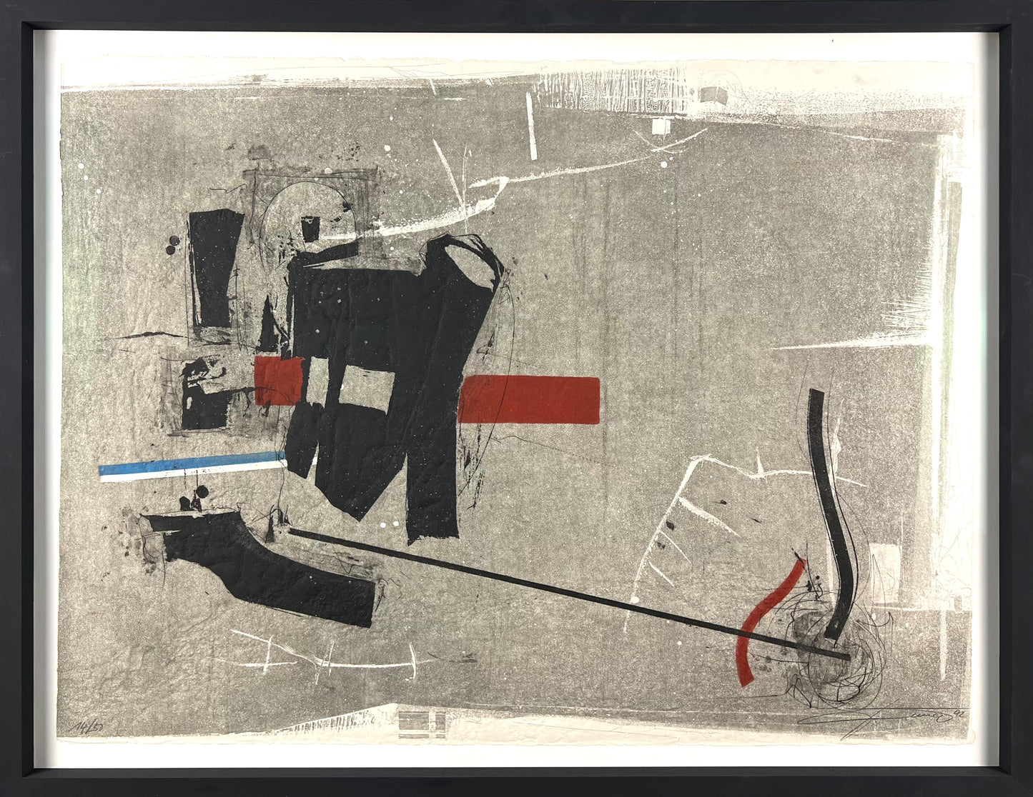 Jung, Manfred, Zeiträume 2, 57 x 76cm, 14/50, Lithografie