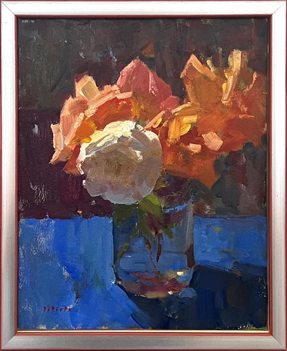 Wirtz, Björn, Zu Gast, 30 x 24cm, Ölgemälde