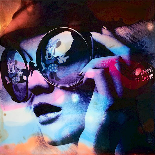 Döring, Jörg, Be groovy (9/9), 100 x 100cm, Mixed Media