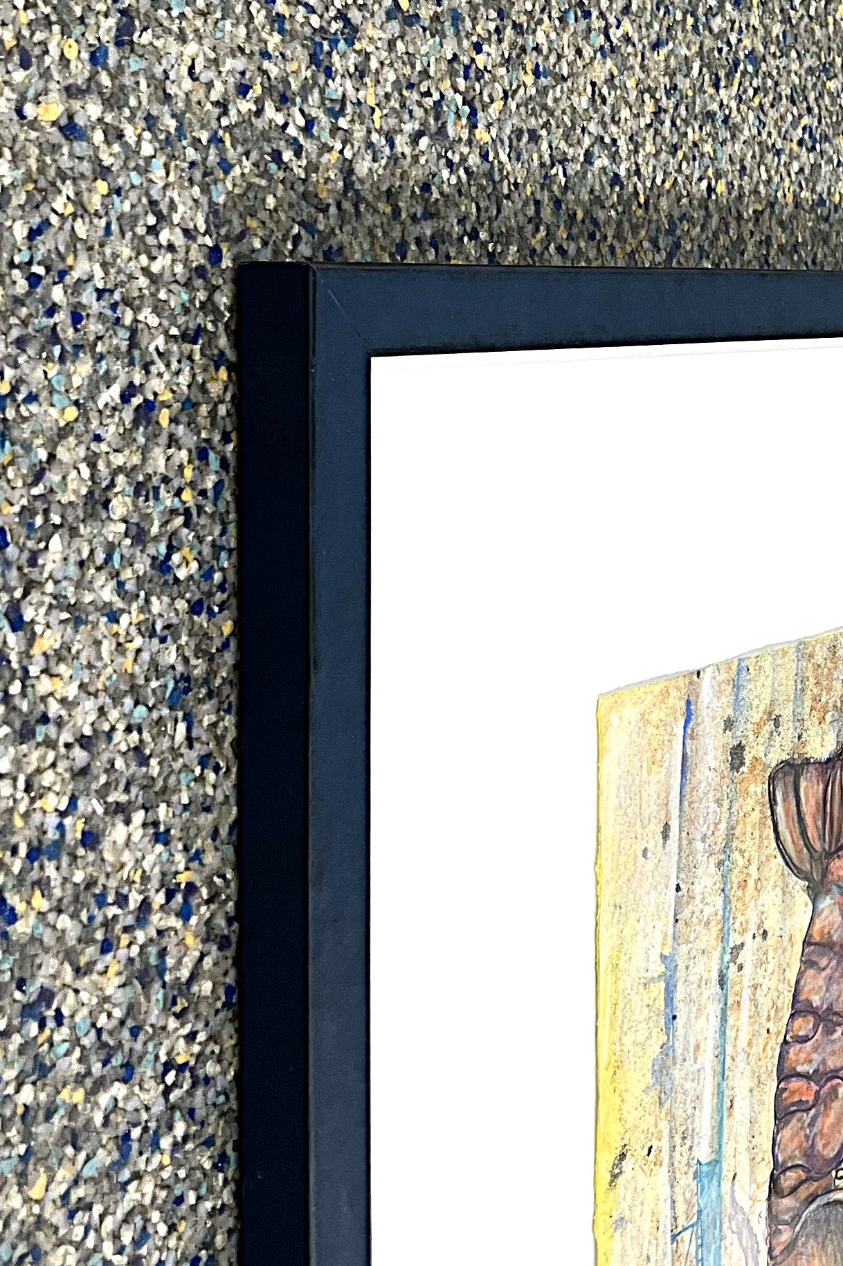 Leiß, Hans-Ruprecht, Großes Stillleben mit Hummer, 60 x 49cm, Farbstift, Gouache, Litho