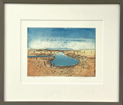 Werkmeister, Wolfgang, Kleine Wehle, 21 x 29,5cm, Probe 2, Radierung, 1995