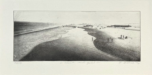 Dietrich, Nadine, Kommt und geht, 11 x 27,5cm, 12/50, Photopolymer Etching