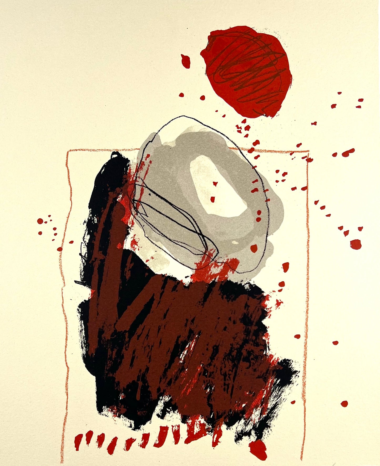 Elgner, Jens, Ohne Titel 1, 32 x 26cm, 91/100, Siebdruck, 2002