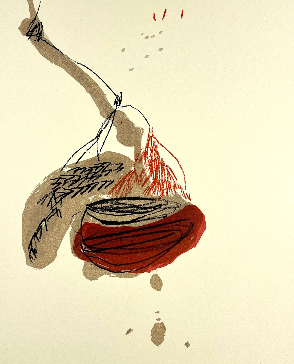 Elgner, Jens, Ohne Titel 2, 32 x 26cm, 91/100, Siebdruck, 2002