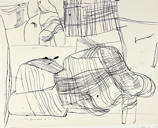 Böttcher, Joachim, Ohne Titel 4, 26 x 32cm, e.a, Siebdruck, 2002