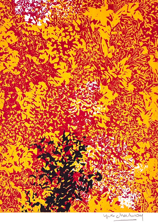 Charney, Yves, Ohne Titel, 38 x 39cm, Siebdruck
