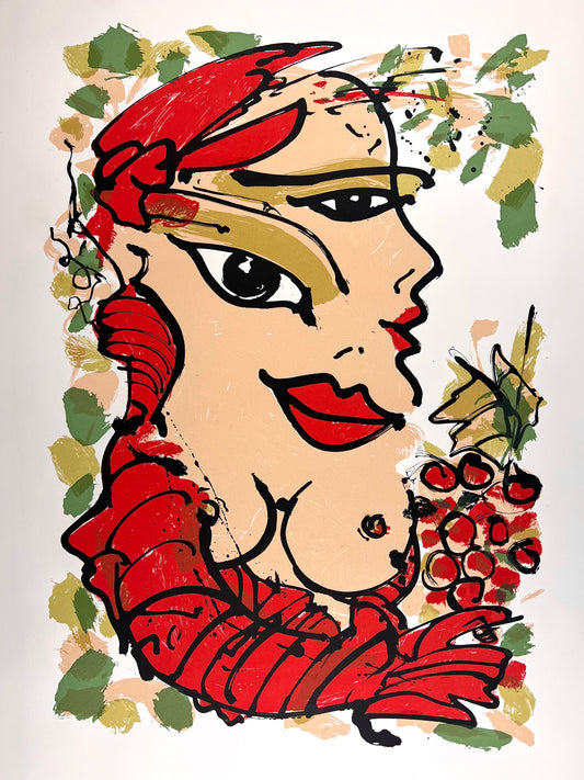 Büttner, Feliks, Ohne Titel, 62 x 43cm, Siebdruck