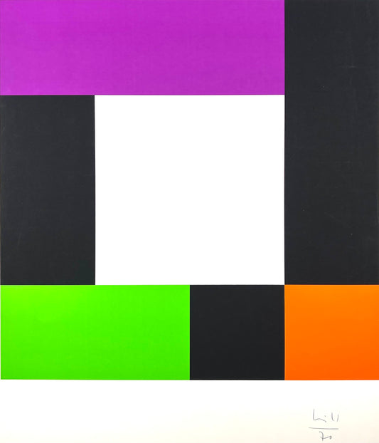 Bill, Max, Ohne Titel, 81 x 64cm, Serigrafie, 1970