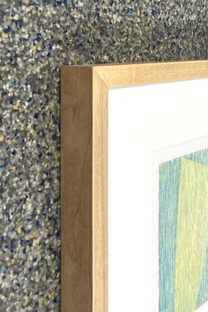 Hermanns, Gerhard, Sonniger Kniepsand,28 x 18cm, XII/XV, Farbholzschnitt, 1982